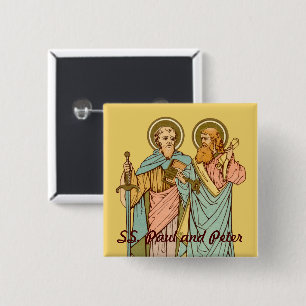 SS. Paul and Peter, Apostles (RLS 13 & 14) 15 Cm Square Badge