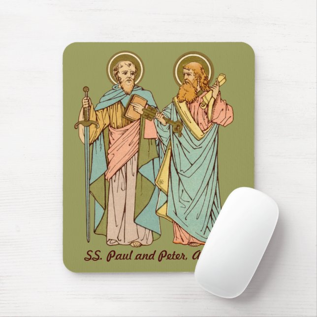 SS. Paul and Peter, Apostles (RLS 13 & 14) Mouse Pad (With Mouse)