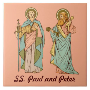 SS. Paul and Peter, Apostles (RLS 13 & 14) Tile