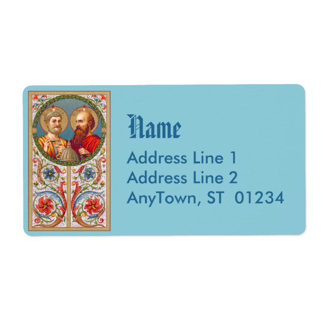 SS. Peter and Paul, Apostles (JMAS 01) (Front)