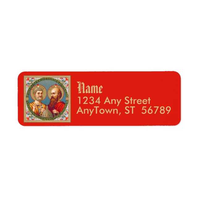 SS. Peter and Paul, Apostles (JMAS 01) (Front)