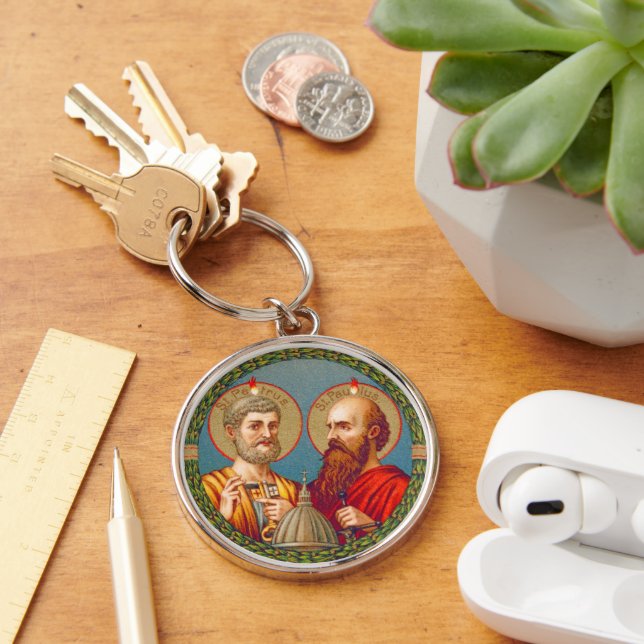 SS. Peter and Paul, Apostles (JMAS 01) Key Ring (Desk)