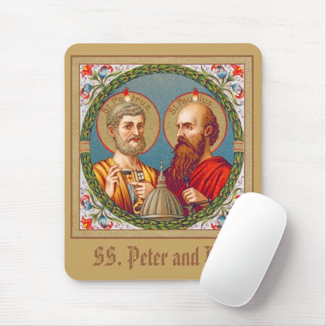 SS. Peter and Paul, Apostles (JMAS 01) Mouse Pad (With Mouse)
