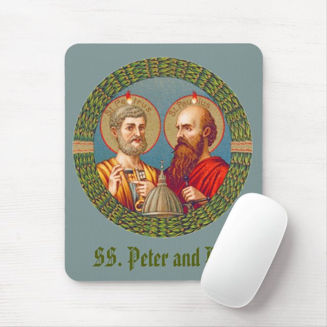 SS. Peter and Paul, Apostles (JMAS 01) Mouse Pad (With Mouse)