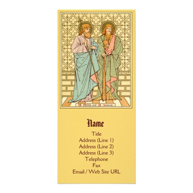 SS. Philip & James the Less (RLS 15) Rack Card 1 (Front)