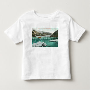 SS Spokane Steamer Passing by Glacier Toddler T-Shirt