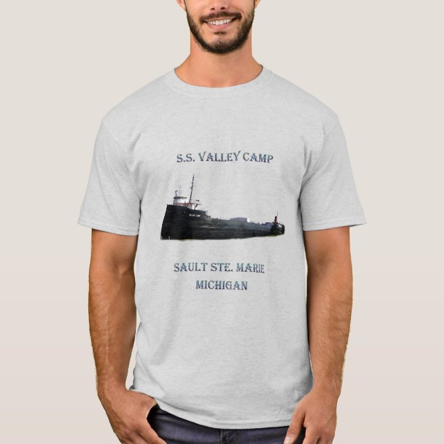 ss Valley Camp cutout shirt (Front)