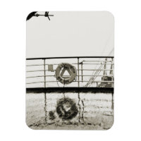 SS Washington Luxury Liner Cruise Ship 1930's Deck