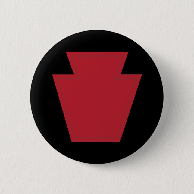 SSI - 28th Infantry Division 6 Cm Round Badge (Front)