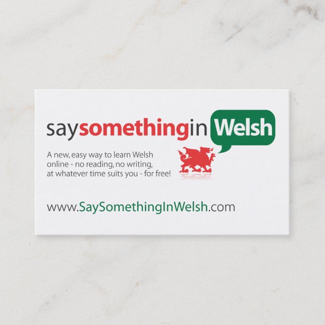 SSIW Business card (Front)