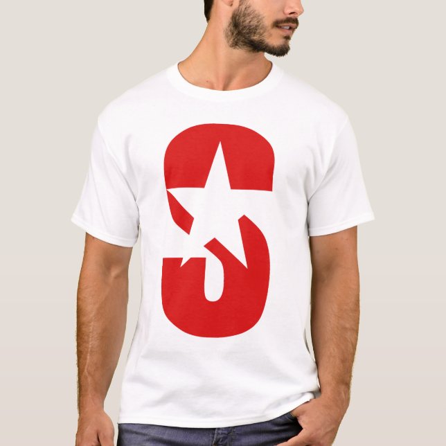 SSR Star logo red T-Shirt (Front)