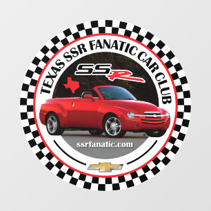 SSR Window Cling