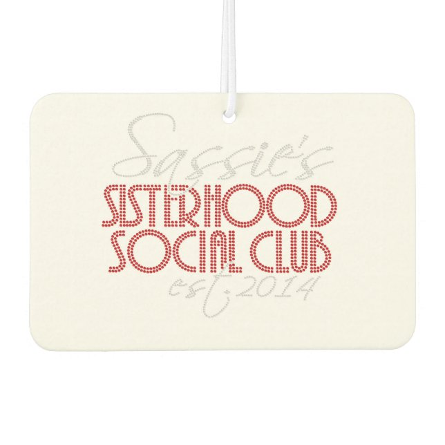 SSSC CAR AIR FRESHENER (Front)