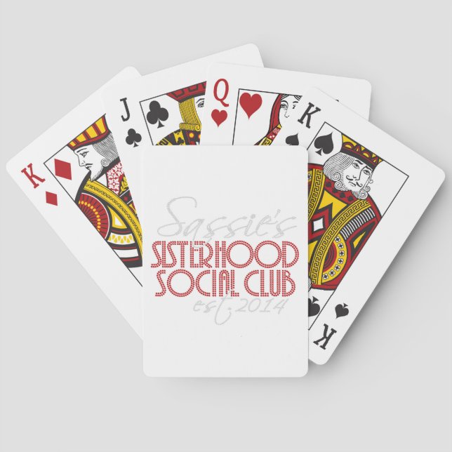 SSSC PLAYING CARDS (Back)