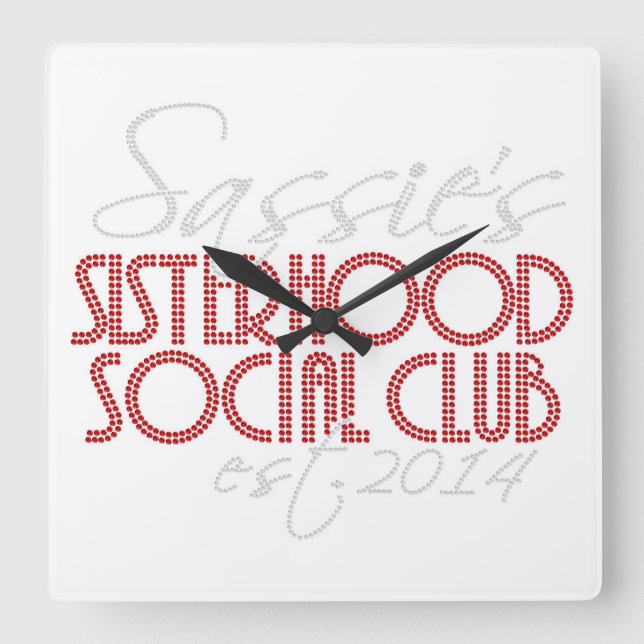 SSSC WALL CLOCK (Front)
