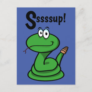 Sssssup! Snake Postcard