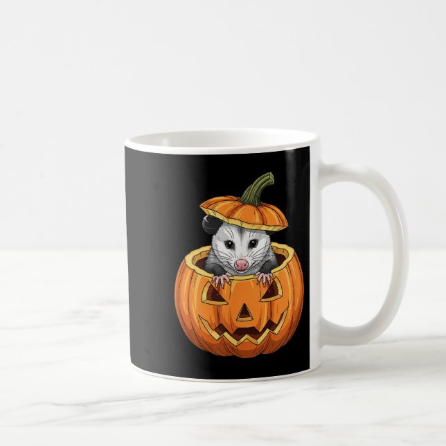Ssum Pumpkin - Funny Halloween  Coffee Mug (Right)