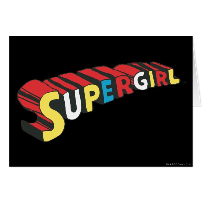 SSupergirl Colourful  Logo (Front Horizontal)