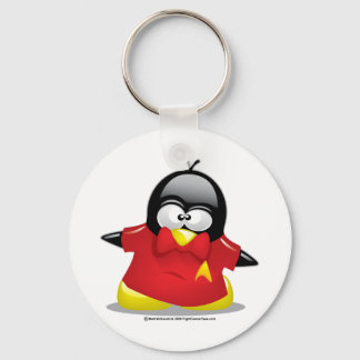 ST1 Red Shirt Penguin Key Ring