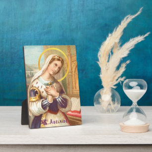 St. Adelaide, Holy Roman Empress (LT 03) 5"x7" Plaque
