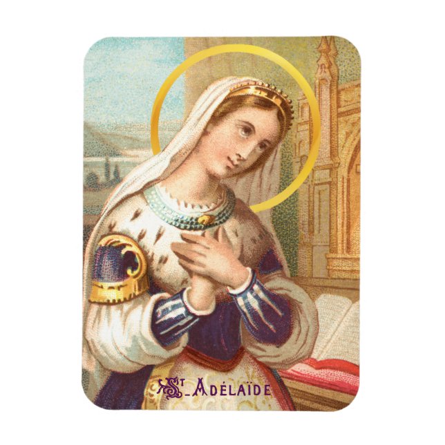 St. Adelaide, Holy Roman Empress (LT 03) Magnet (Vertical)