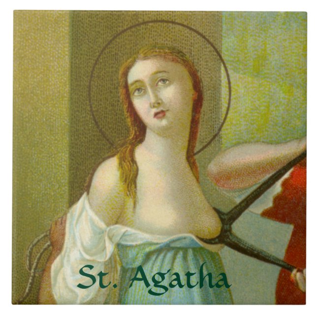 St. Agatha (M 003) Tile (Front)