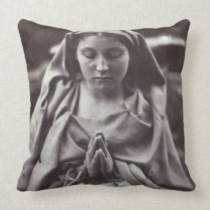 St. Agnes (albumen print) Cushion