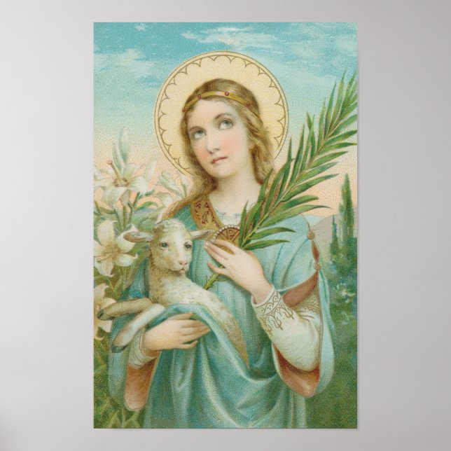 St. Agnes of Rome (MH 01) Poster (Front)