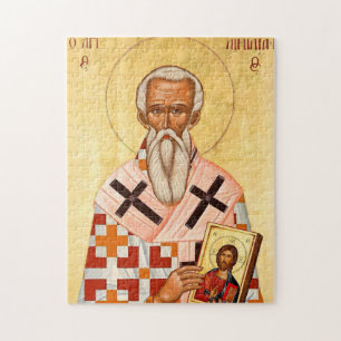 St. Aimilianos the Confessor Orthodox Icon Jigsaw Puzzle