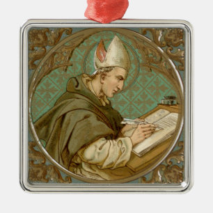 St. Albert the Great (BK 013) Metal Tree Decoration