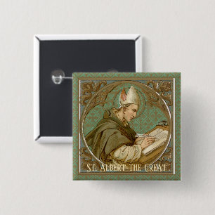 St. Albert the Great (BK 013) Square 15 Cm Square Badge
