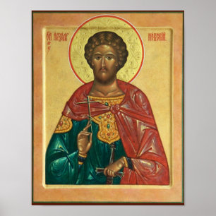 St. Alexander Nevsky Orthodox Christian Icon Print