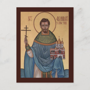 St. Alexander of New York Prayer Card