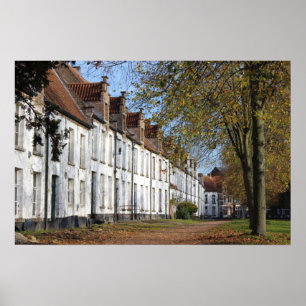 St. Alexiusbegijnhof, Dendermonde, Belgium. Poster