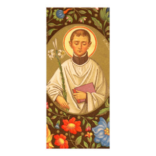 St. Aloysius Gonzaga (PM 01) Customisable Rack Card