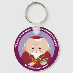 St Alphonsus Liguori Key Ring