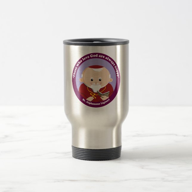 St Alphonsus Liguori Travel Mug (Center)