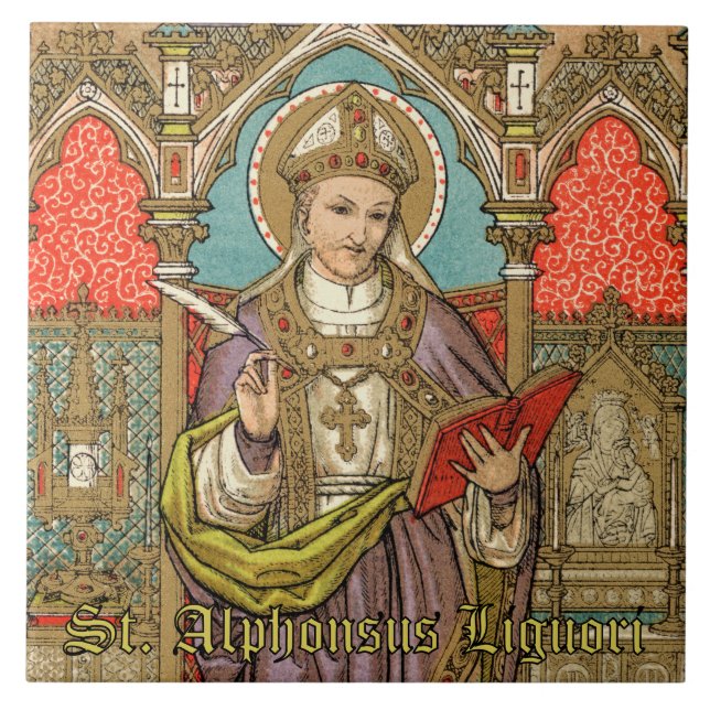 St. Alphonsus Liguori (VVP 005) Tile (Front)