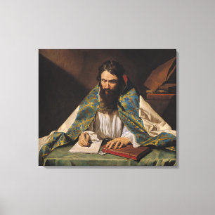 St. Ambrose , c.1633-39 Canvas Print