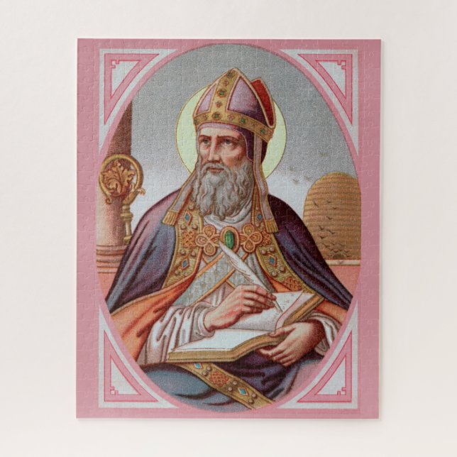 St. Ambrose of Milan (BEN 001) Jigsaw Puzzle (Vertical)