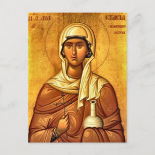St. Anastasia, the Healer Orthodox Christian Postcard
