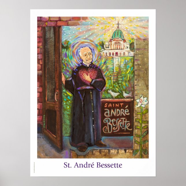 St. Andre Bessette Catholic Classroom poster (Front)
