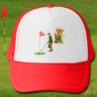 St. Andrew and Dapper Male Golfer Golf
