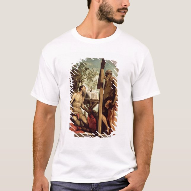St. Andrew and St. Jerome T-Shirt (Front)