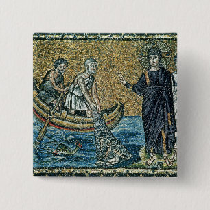 St. Andrew and St. Peter 15 Cm Square Badge