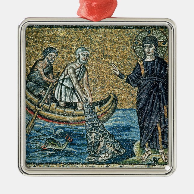 St. Andrew and St. Peter Metal Tree Decoration (Front)