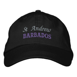 St Andrew, Barbados Embroidered Baseball Cap