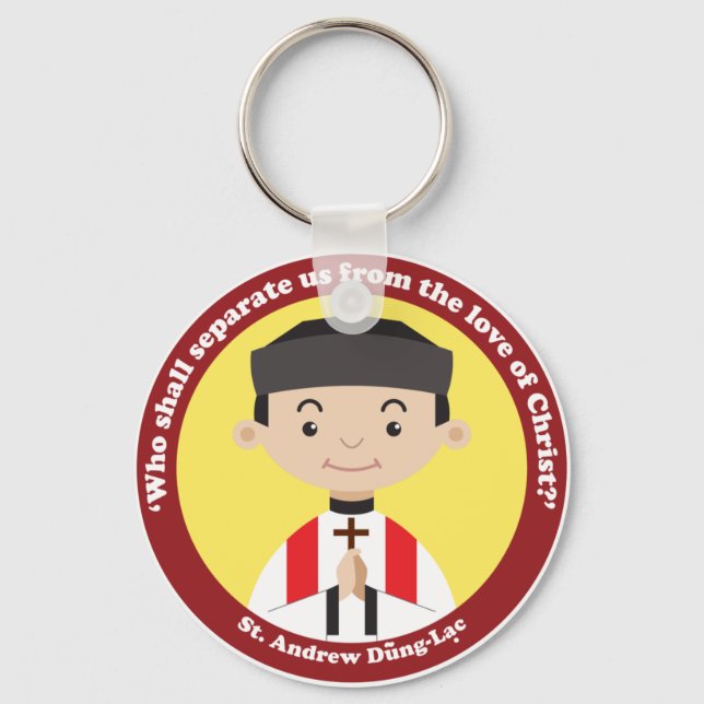 St. Andrew Dung Lac Key Ring (Front)