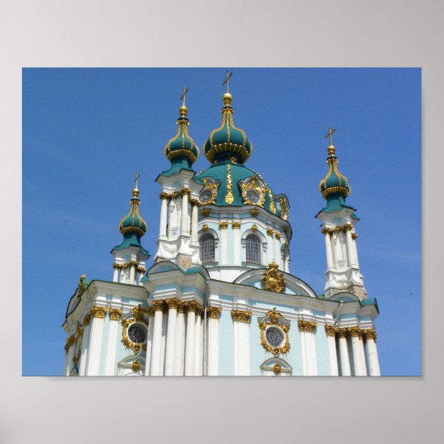 St Andrew’s Kyiv Poster (Front)