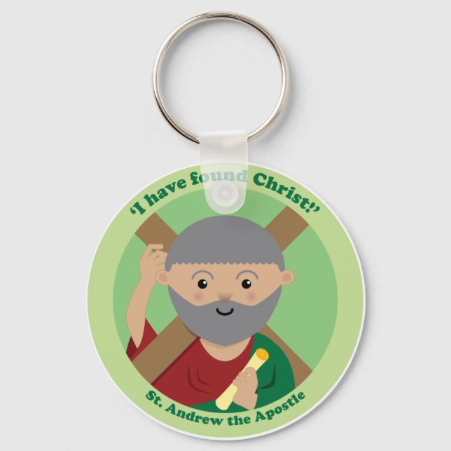St. Andrew the Apostle Key Ring (Front)